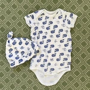 Roller Rabbit Moby Baby Set